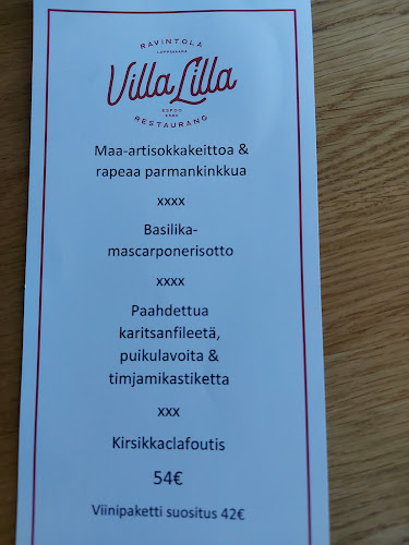 Ravintola Villa Lilla - Espoo