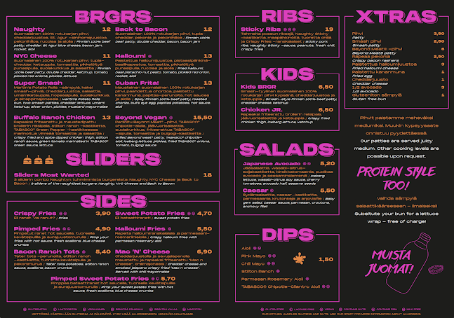 Naughty BRGR & DIF Döner Oulu