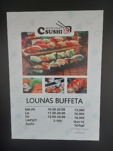 Reviews of C Sushi Ravintola in Tampere - Ravintola-ala