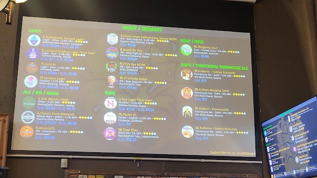 Olutravintola Villi Wäinö - Ravintola-ala