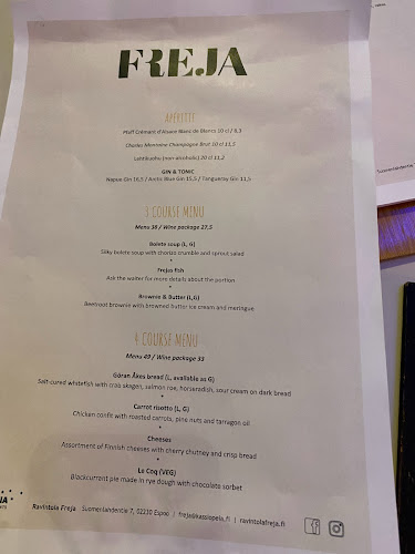 Ravintola Freja - Espoo