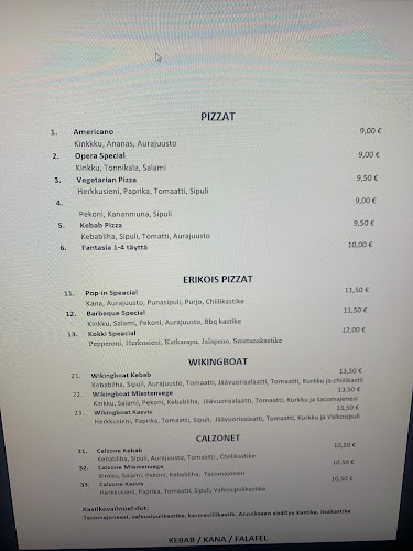 Bar Pop In - Ravintola-ala