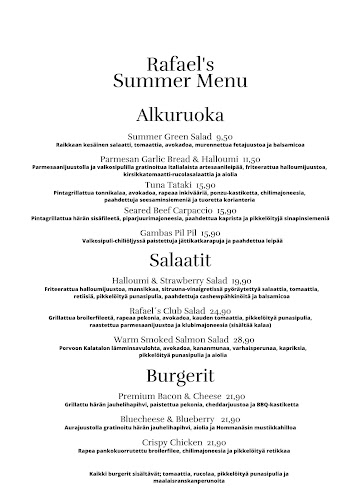 Opinii despre Rafael’s Steakhouse & Bistro în Porvoo - Ravintola-ala