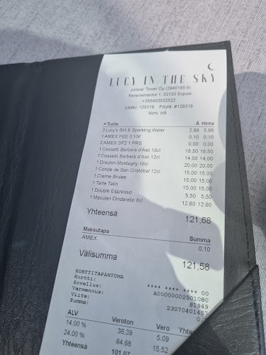 Restaurant Lucy in the Sky - Ravintola-ala