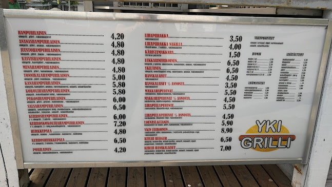 Yki Grilli - Ravintola-ala