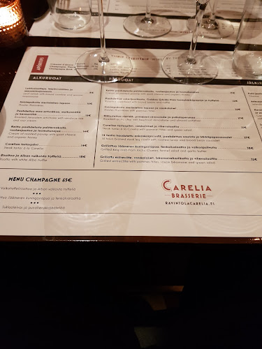 Ravintola Carelia Open Times