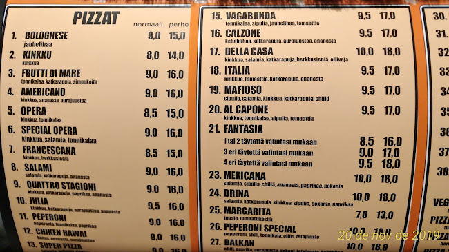 Pizzeria Kebab Drina - Ravintola-ala