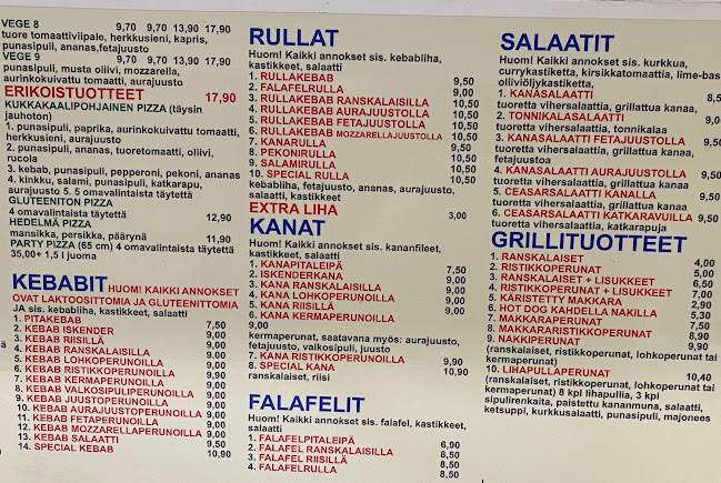 Opinii despre Pizzaservice Amuri în Tampere - Ravintola-ala
