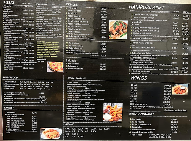 Suoraman pizza kebab