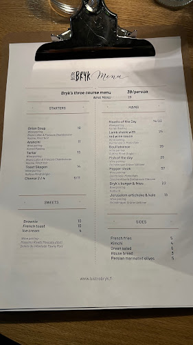 Opinii despre Restaurant Bistro Bryk în Helsinki - Ravintola-ala