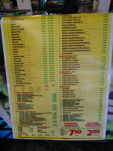 Huittisten Eka Kebab-Pizzeria - Huittinen
