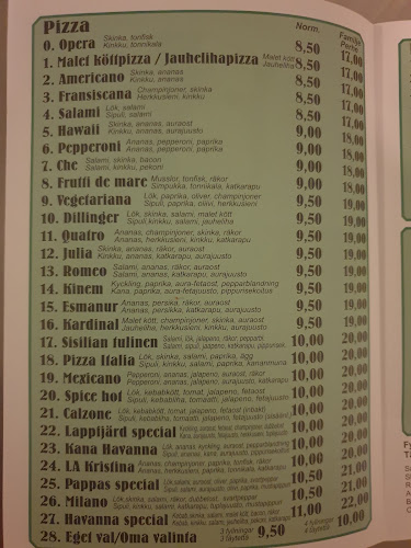 Havanna Pizzeria Kebab - Lapväärtti