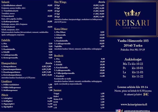 Keisari kebab & pizzeria