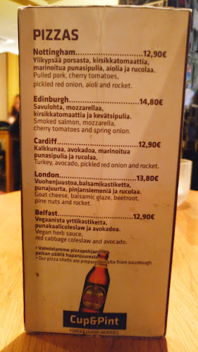 Cup & Pint - Ravintola-ala