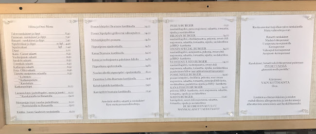 Kahvila Hilma Ja Onni - Ravintola-ala