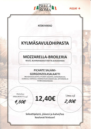Opinii despre Pizzeria Bella Roma în Jyväskylä - Ravintola-ala
