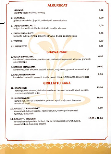 Damsko restaurant - Oulu