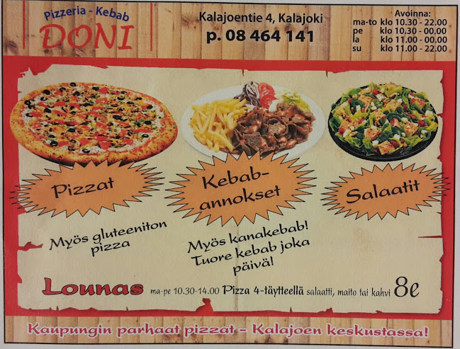DONI Pizzeria-Kebab - Kalajoki