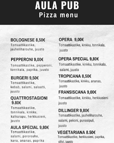 Kemin Aula-Pub Oy - Ravintola-ala