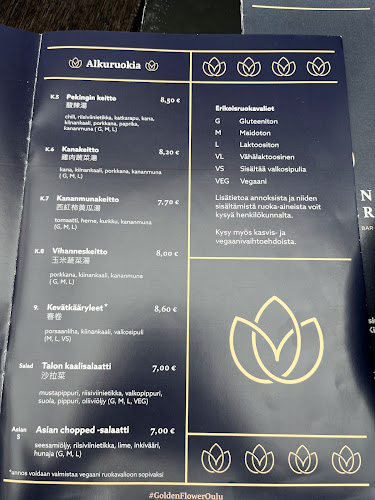 Opinii despre Golden Flower restaurant & lounge bar în Oulu - Ravintola-ala