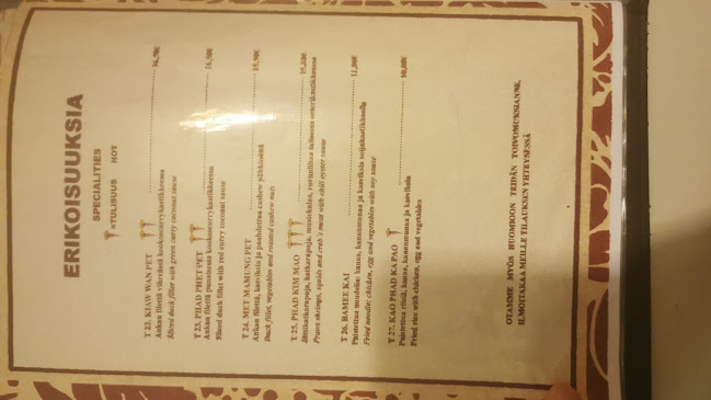 Opinii despre HongFa în Keuruu - Ravintola-ala