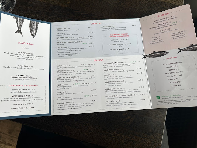 Ravintola Salve - Ravintola-ala