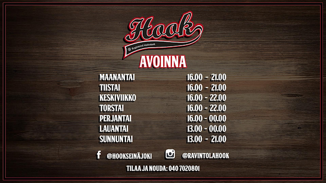 Ravintola HOOK Seinäjoki - Seinäjoki