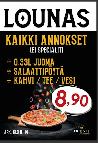 Ravintola Trieste - Ravintola-ala