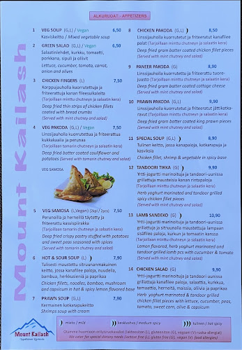 Opinii despre Ravintola Mount Kailash în Helsinki - Ravintola-ala