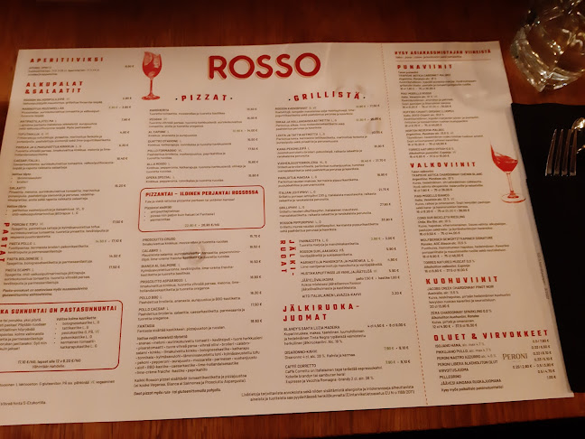 Opinii despre Rosso Iso Omena, Espoo în Espoo - Ravintola-ala