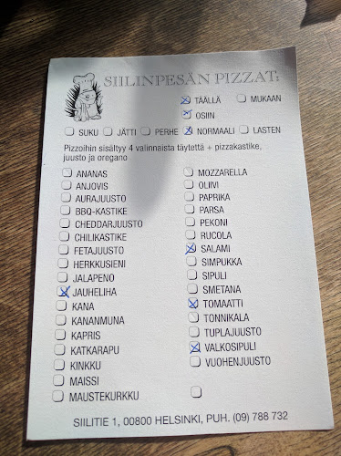 Ravintola Siilinpesä - Helsinki