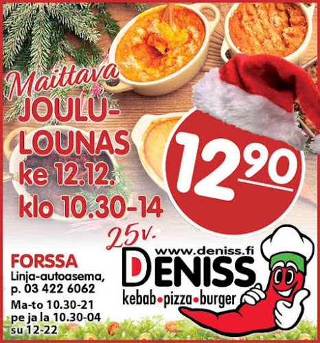 Opinii despre Deniss Kebab în Forssa - Ravintola-ala