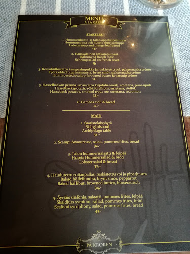 Opinii despre På Kroken în Hanko - Ravintola-ala