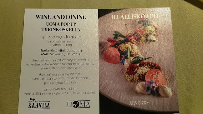 Tiirinkosken kahvila - Ravintola-ala