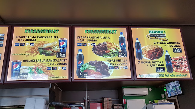 Heiman's Pizza & Kebab - Hämeenlinna