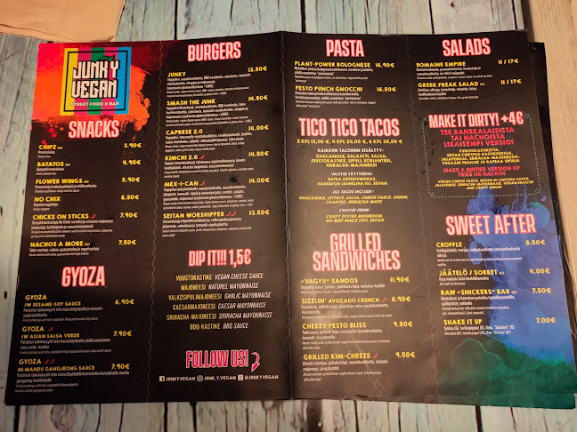 Junk y Vegan - Ravintola-ala