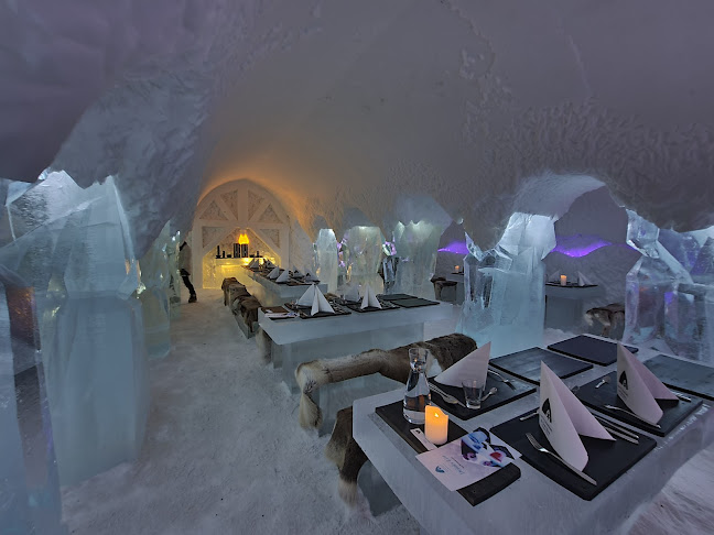 Ice Restaurant of Arctic Snowhotel - Ravintola-ala