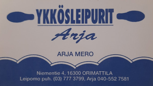 Ykkösleipurit - Orimattila