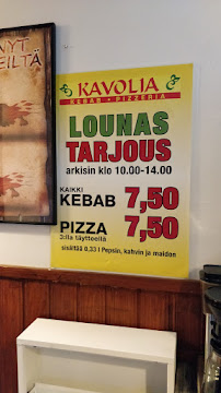 Opinii despre Kebab-pizzeria Kavolia în Nokia - Ravintola-ala