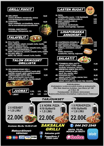 Saksalan Grilli - Ravintola-ala