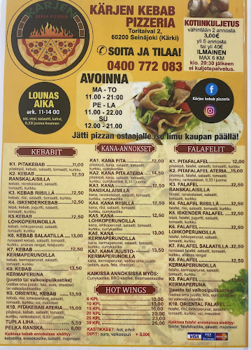 Kärjen Kebab Pizzeria - Seinäjoki