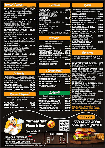 Yummy Nam pizza Bar - Lohja