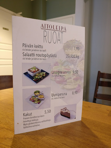 Aitoleipä - Ravintola-ala