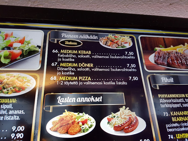 Comments and reviews of Puistokadun Kebab Pizzeria- Aito Döner