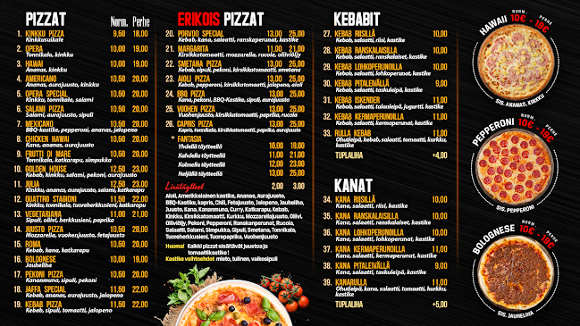Kebab-Pizzeria Golden House - Porvoo