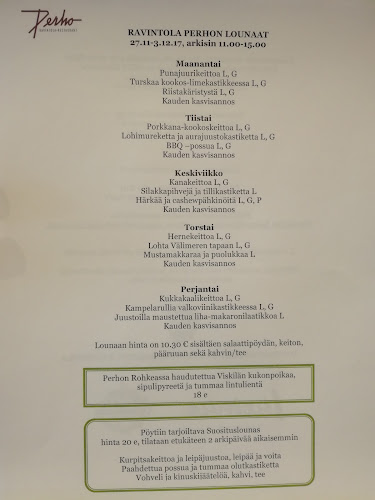 Ravintola Perho - Helsinki