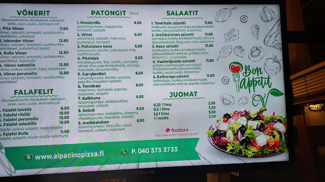 Reviews of Al Pacino Pizza & Street Food in Vantaa - Ravintola-ala