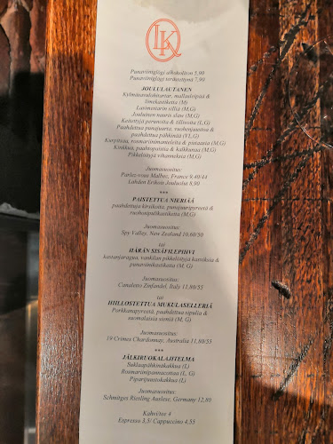 Restaurant Linnankellari - Helsinki
