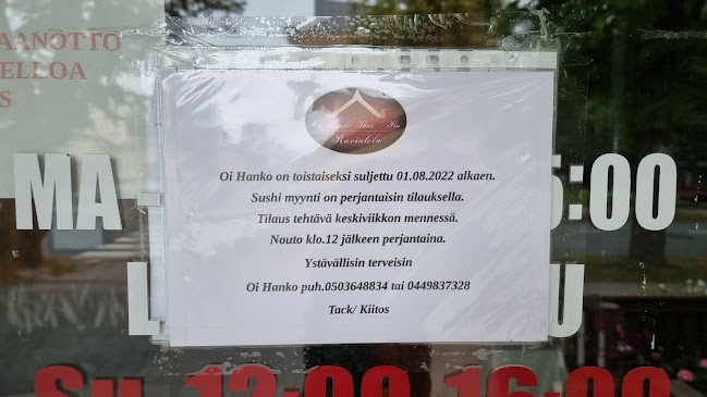 Ravintola Oi Hanko - Hanko