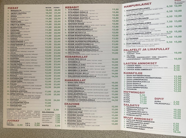 Huittisten Eka Kebab-Pizzeria